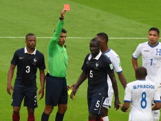 Sandro Ricci im Spiel Frankreich - Honduras